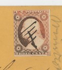 Mr Fancy Cancel SC 11 CAMEO AD WINSTED MFG CO CAST STEEL WINCHESTER CT LTR '55  — photo 3