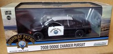 Greenlight 2008 Dodge Charger Pursuit California Highway Patrol CHP 1:43 Scale