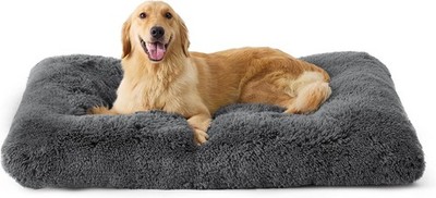 BEDSURE Flauschiges Hundebett Grosse Hunde - 104x69x8 cm Hundebett waschbar für