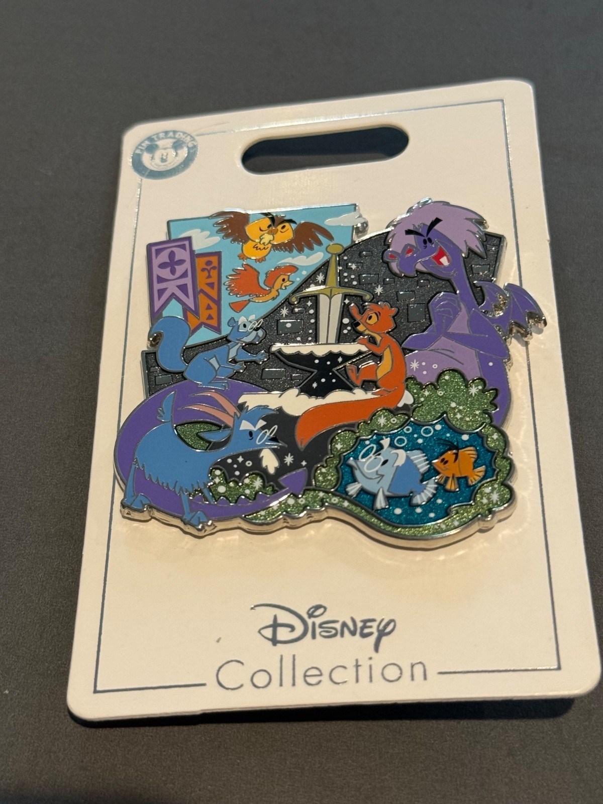 Sword in the Stone Supporting Cast Pin
