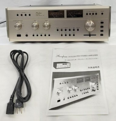 Accuphase E-303 Integrated Amplifier Transistor 100V 117V 220V 240V/50Hz 60Hz