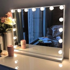 FENCHILIN Hollywood Makeup Mirror with USB Type C Output Port, 3 Modes