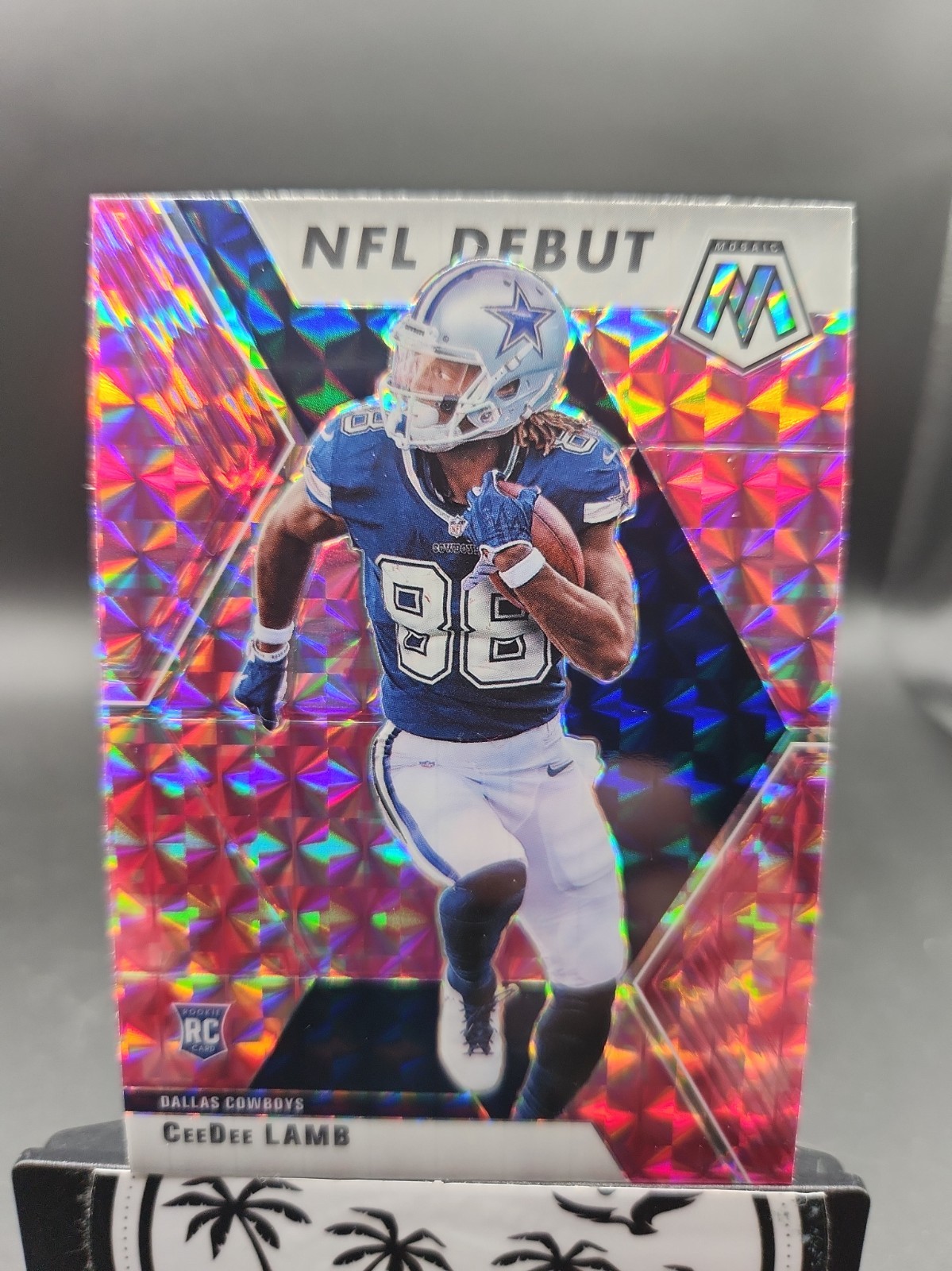 CeeDee Lamb Panini Mosaic #268 Pink Camo