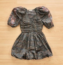 Ulla Johnson / Gwen Dress / Size 2 / Obsidian / Autumn Winter 2022