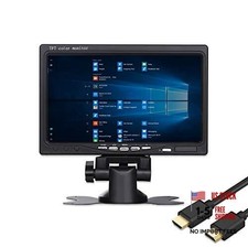 7 Inch Monitor HDMI - 1024x600 HD TFT LCD Screen Display AV VGA Input Built in