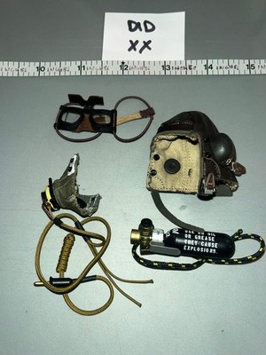 1/6 Scale WWII British Royal Air Force Flight Helmet Set - DID Royal Air Force P