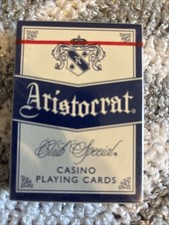 Aristocrat playing cards Club Special blue Casino playing cards made in USA new
