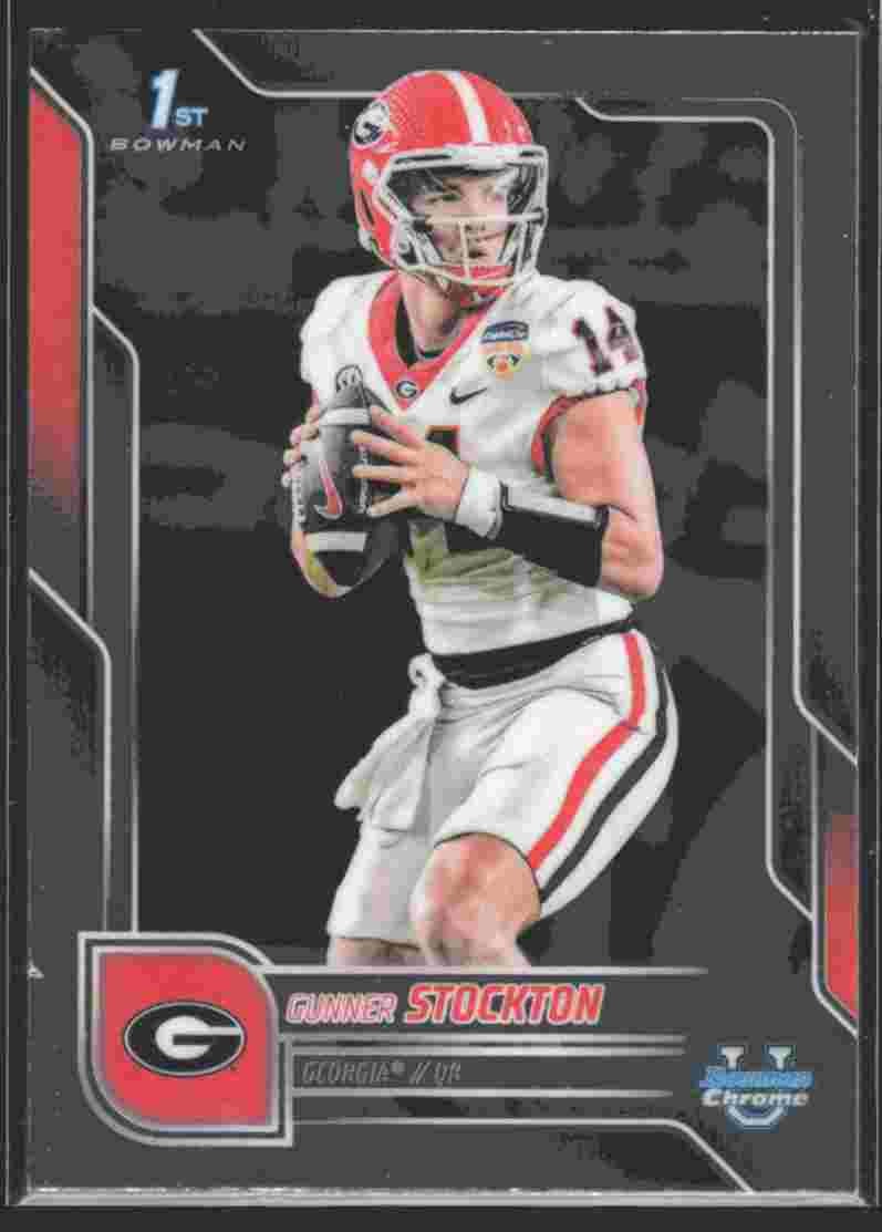 2025 Bowman University Chrome #131 Gunner Stockton