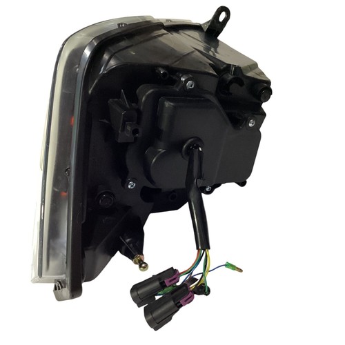 09-12 DODGE PICKUP 1500 LEFT HEADLAMP Blackout ASSEMBLY 09 10 11 12 READ - Picture 5 of 9