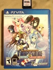 (CIB) Superdimension Neptune Vs Sega Hard Girls PS Vita Neptunia RPG Complete LN
