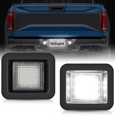 Bright LED License Plate Lights Compatible with 2015-2020 Ford F150 Raptor