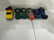 McDonalds DIE CAST Hotwheels Matchbox Mattel- 6 Cars