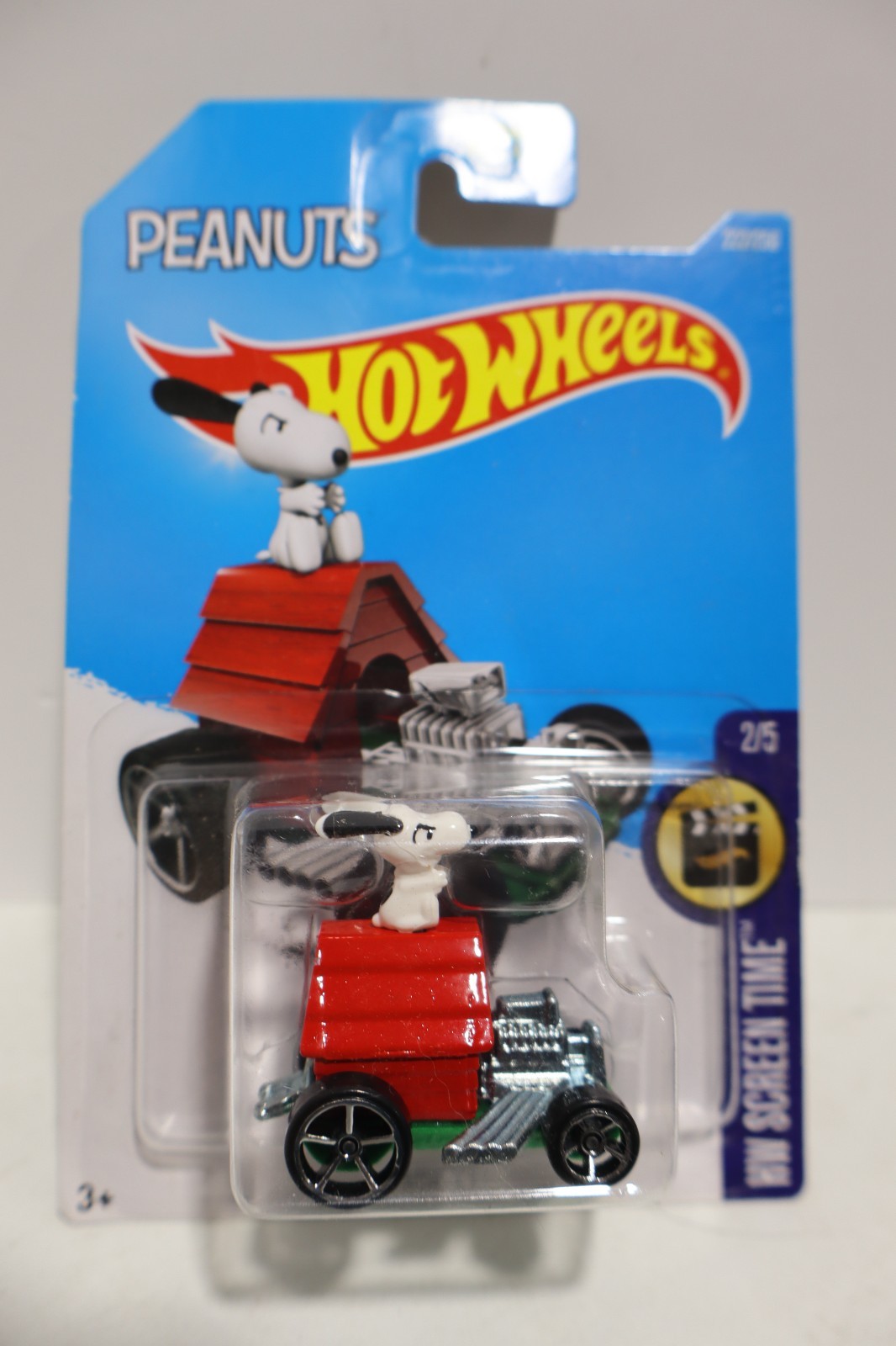 Hot Wheels 2016 SNOOPY  HW SCREEN TIME 2/5 222/250 Peanuts