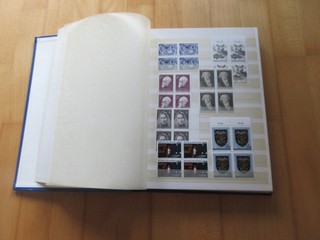 Österreich Briefmarkenalbum mit 4er Block Briefmarken (BE2081) postfrisch