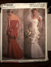 Vogue wedding dress pattern 2180