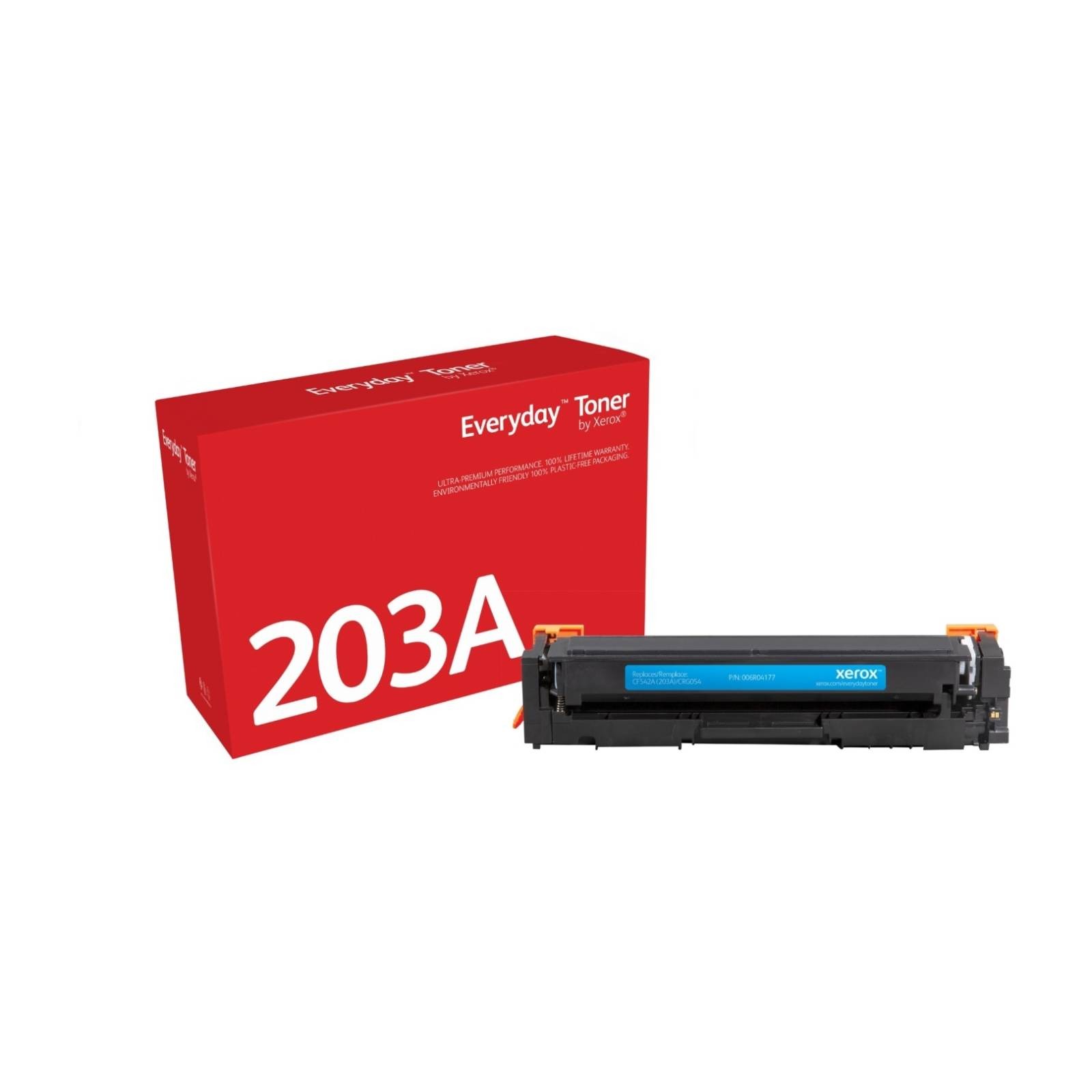 Original Xerox Eeryday 006R04177 Cyan Toner Cartridge  Replacement for Canon 054