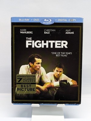 The Fighter (Blu-ray + DVD, 2011) W/Slipcover OOP RARE NEW SEALED FREE SHIPPING