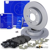 ATE Bremsscheiben Voll Ø260 + BelÄGe Vorne FÜR Mercedes A-KLASSE W168 140 + 160