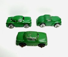 Vintage Barclay Micro 1950's Coupe Mini Green 1.5" Long OLD Slush Mold Car Lot