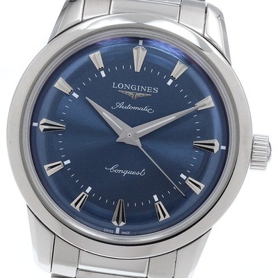LONGINES Conquest Heritage L1.649.4 Navy Dial Automatic Men's