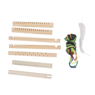 Kids Weaving Easy Operation Hand Eye Coordination Wood Weaving Kit SET