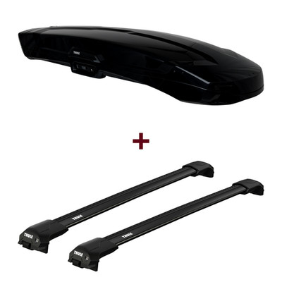 Dachbox Thule Vector Alpine + Dachträger für Skoda Fabia Kombi III Typ NJ5 top