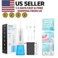 Cordless Water Dental Flosser 300ml Rechargeable Oral Irrigator Waterproof