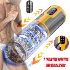 Automatic Male Masturbaters HandsFree Sucking Mastubator Cup Sex Toys for Men