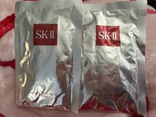 2x SK-II Facial Treatment Mask Single Use Anti Aging Sheet Mask For Glowing Skin