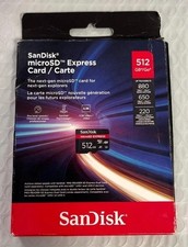 SanDisk 512GB MicroSD EXPRESS, Fastest Card For Gameplay For Nintendo Switch 2