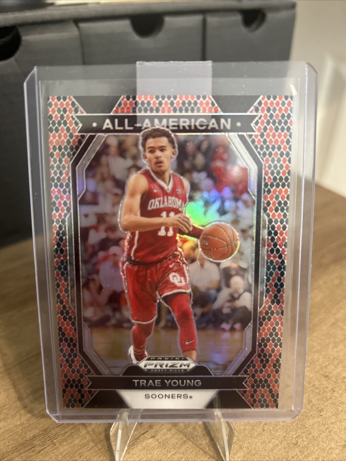 2024 Panini Prizm Draft Picks Trae Young All American Snakeskin Prizms SSP OU
