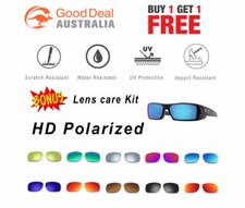 2 x HD Polarized Replacement Lenses For-Oakley Gascan 9014 Sports Sunglasses