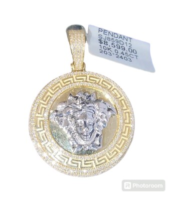 Diamond Versace Pendant
