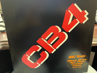 MC REN  may day on the front line 12'' CB4 1993 MCA8P-2628 HIP HOP PROMO UNPLAYED