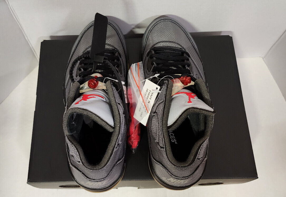 Nike x Off White Air Jordan 5 Retro SP 'Muslin' (CT8480-001 Nike x Off White Air Jordan 5 Retro SP 'Muslin' (CT8480-001