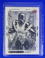 2024 UD Marvel Beginnings Vol. 2 Series 2 #INK126 Union Jack Illustration Boards