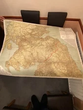 Geographia Cloth Map Of Southern Scotland And Adjacent English Counties