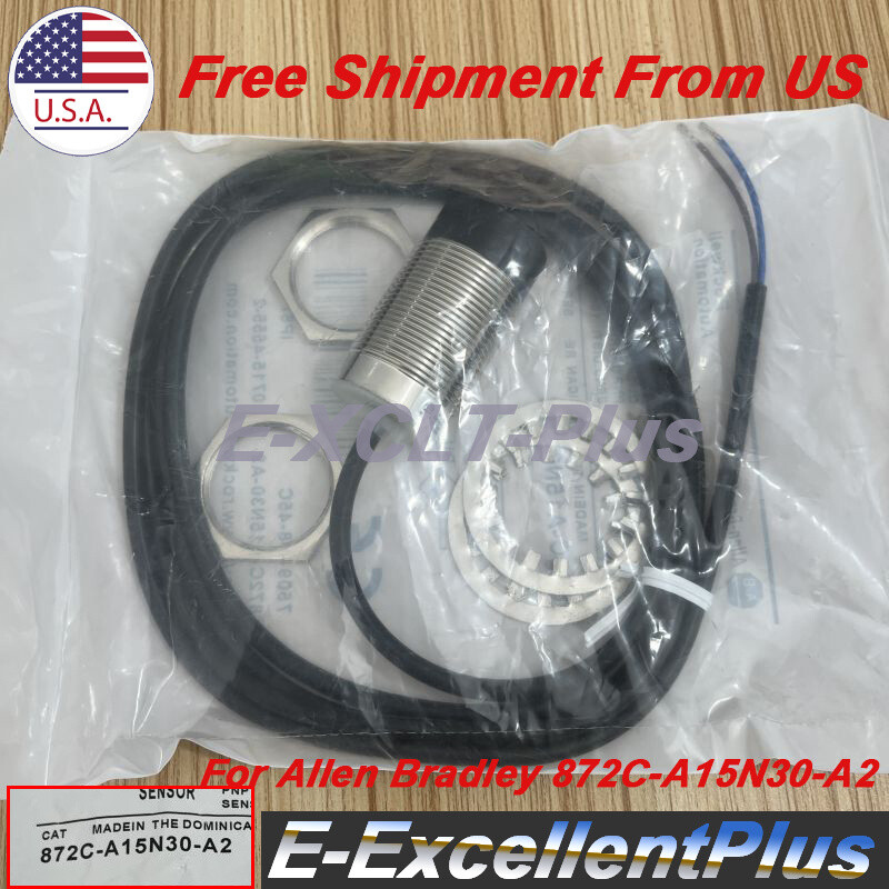 New Proximity Switch Sensor 872C-A15N30-A2 20-250VAC 300mA For Allen Bradley