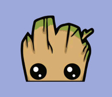 Guardians of the Galaxy Baby Groot Sticker Decal