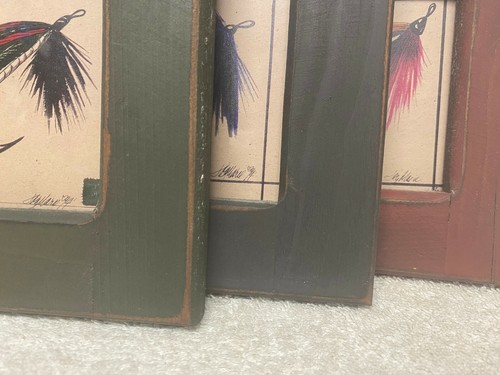 3 FISHING FLY DISPLAYS BY Family Creations Missouri Ozarks Joy & Chris Heimsoth - 第 5/12 張圖片