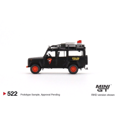 MINI GT Land Rover Defender 110 Mobile Brigade Corps KORPS BRIMOB
