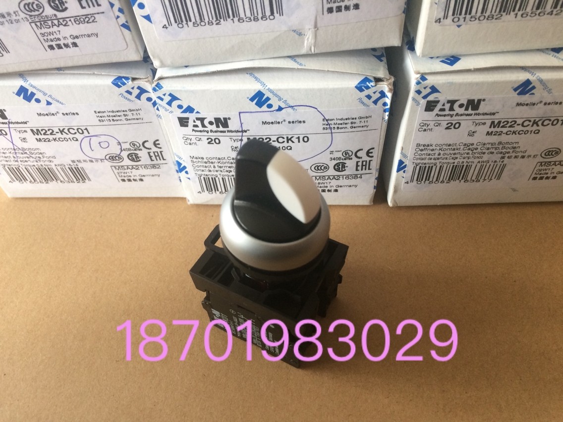 5PCS NEW MOELLER M22-WRK/K10 SELECTOR SWITCHES #Q6188 ZX | eBay