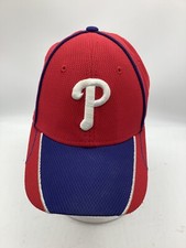 Philadelphia Phillies Youth Red Polyester Adjustable Baseball Cap H1