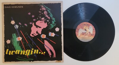 Dave Edmunds ~Twangin Vinyl 1981 Swan Song SS 16034 *NEAR MINT* 0524