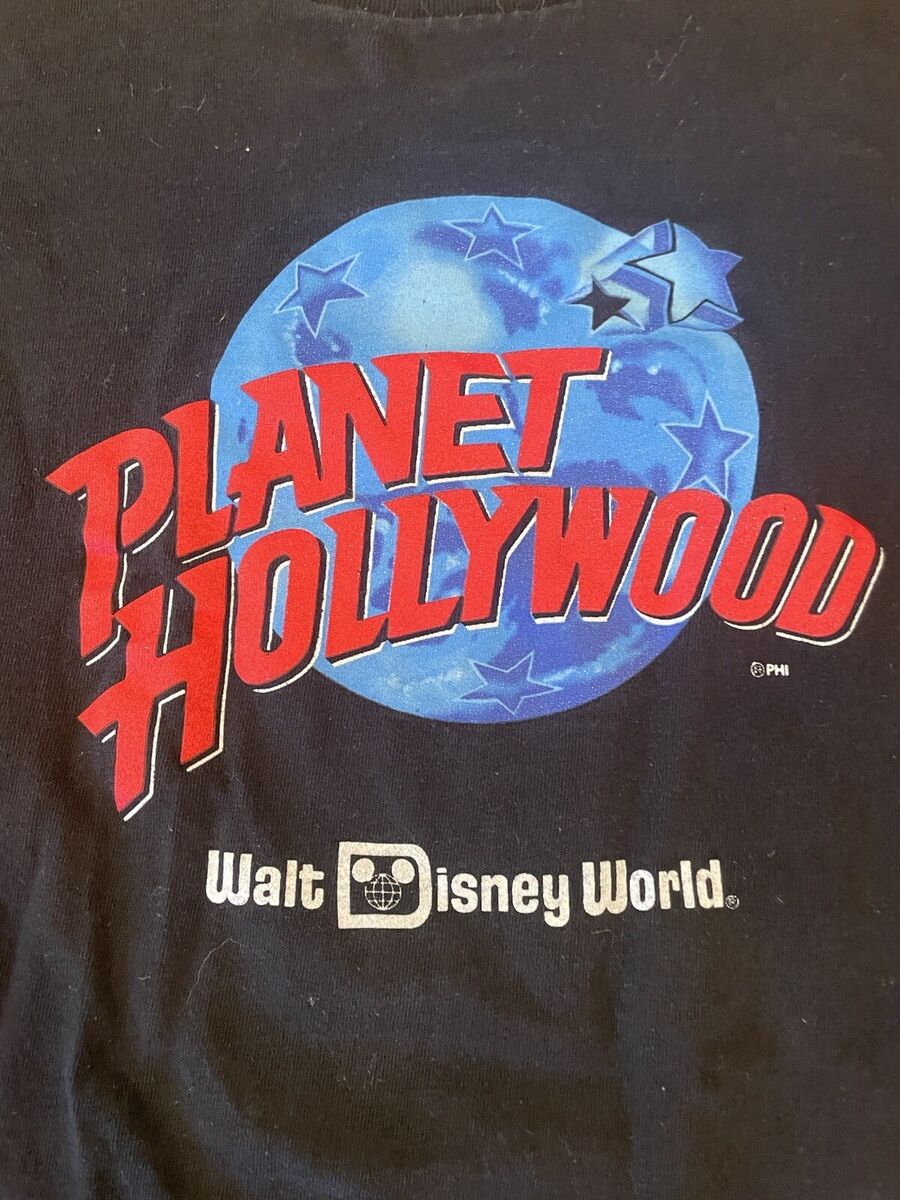 Vintage Planet Hollywood Walt Disney World Shirt XL 90s | eBay Vintage Planet Hollywood Walt Disney World Shirt XL 90s | eBay
