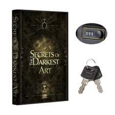 Portable Diversion Book Safe wit Secret Compartment (Secrets of the Darkest Art)