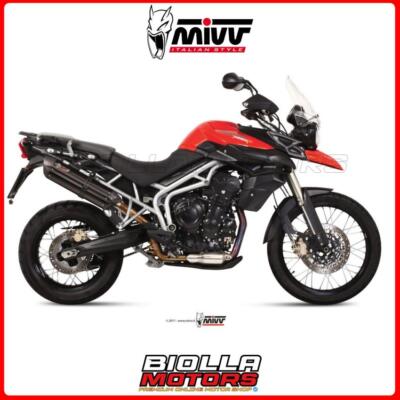 MIVV SOUND TERMINAL TRIUMPH TIGER 800 XC / XR / XRx / XCx / XRT / XCA 800 2013-