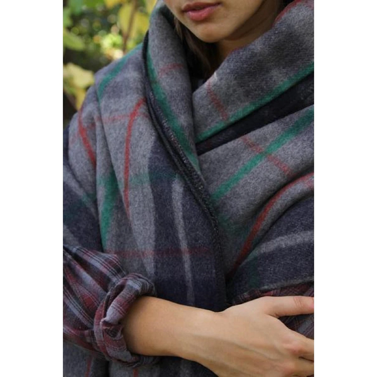 Classic Plaid Wool Blanket eBay