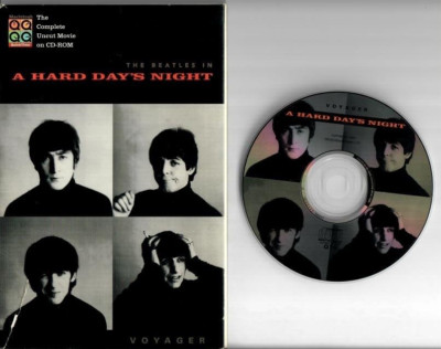 Für Sammler: Beatles - A Hard Day's Night, Vintage QuickTime int.akt CD-ROM 1993