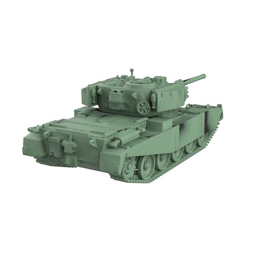SSMODEL SS160916 1/160 Military Model Kit Britain FV4202 Medium Tank - Picture 3 of 8